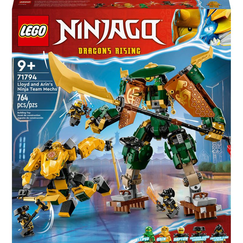 Lego---Robos-da-Equipe-Ninja-de-Lloyd-e-Arin---71794----Ninjago-0