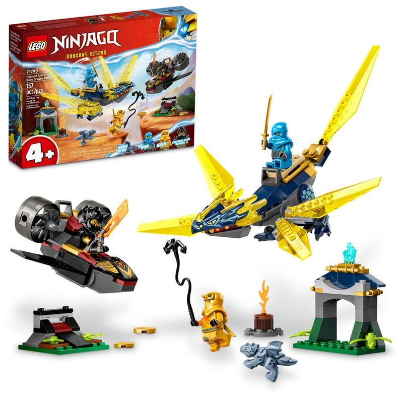 Lego-Ninjago---Batalha-do-Bebe-Dragao-de-Nya-e-Arin---71798-2