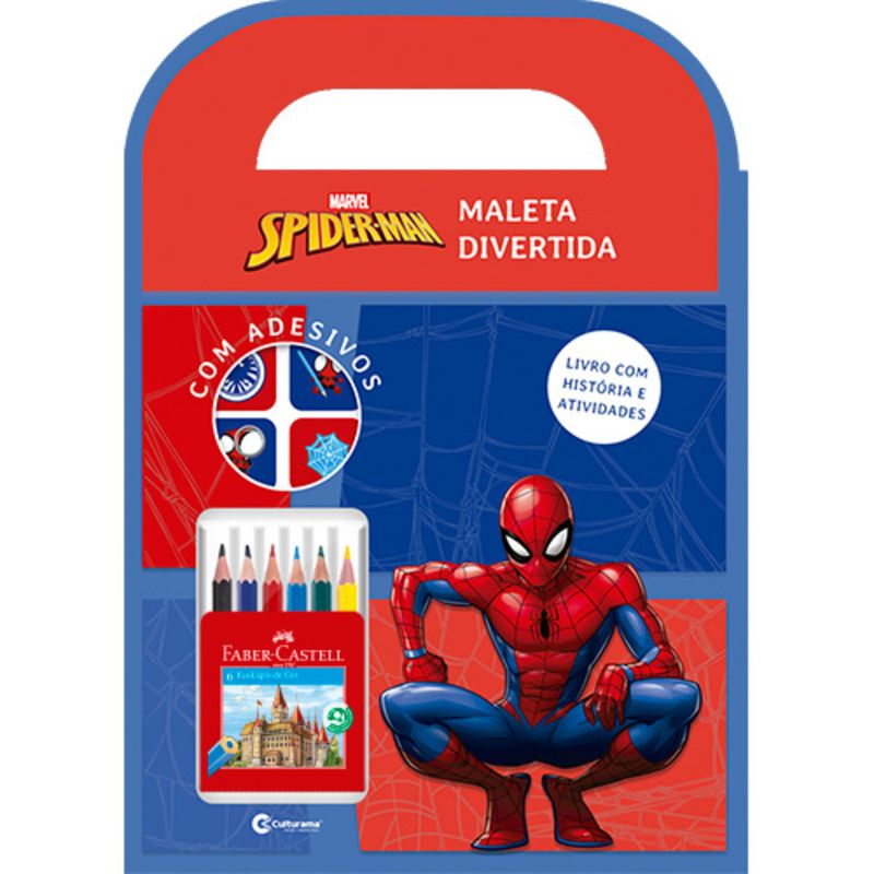 Livro-de-Atividades---Marvel---Spider-Man---Maleta-Divertida---Culturama-1