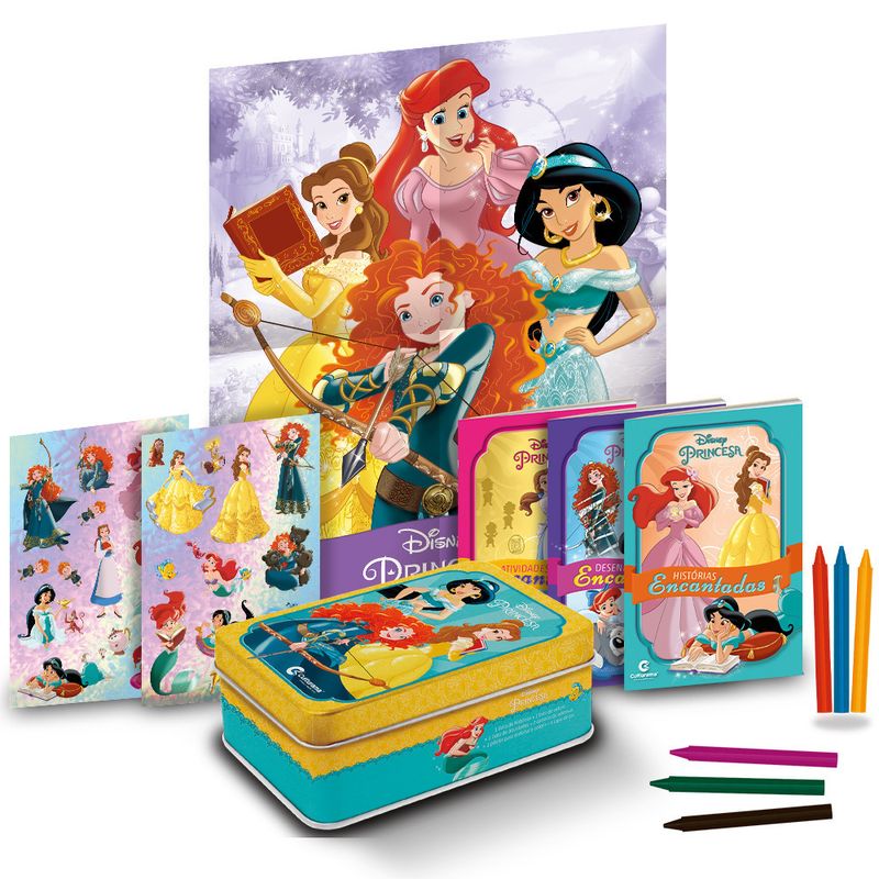 Conjunto-de-Livros-Educativos---Disney-Princesa---Lata---Culturama-0