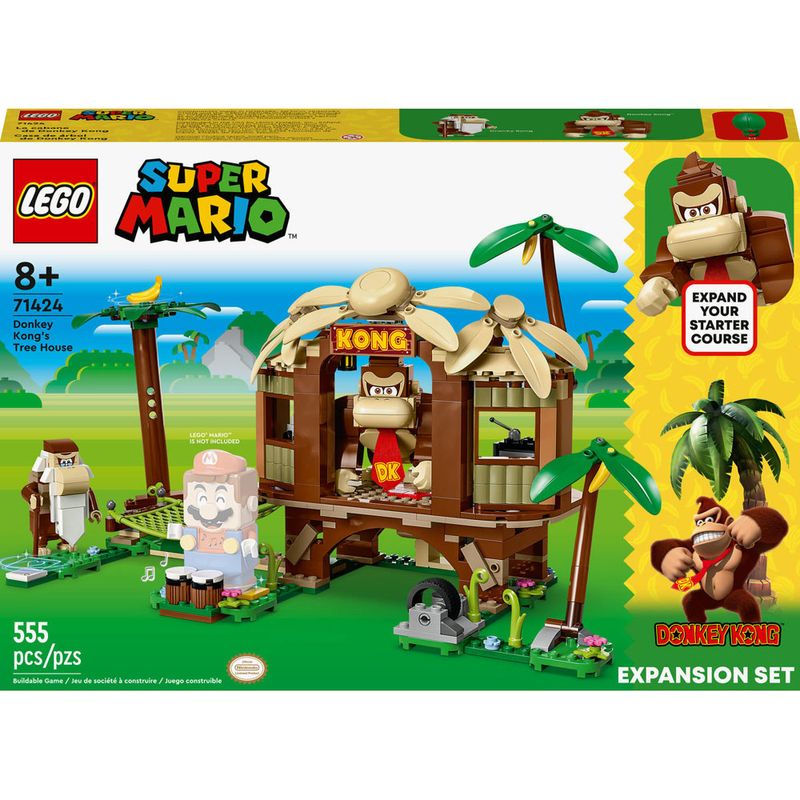 Lego---Super-Mario---Casa-na-Arvore-do-Donkey-Kong---Pacote-de-Expansao---71424-0