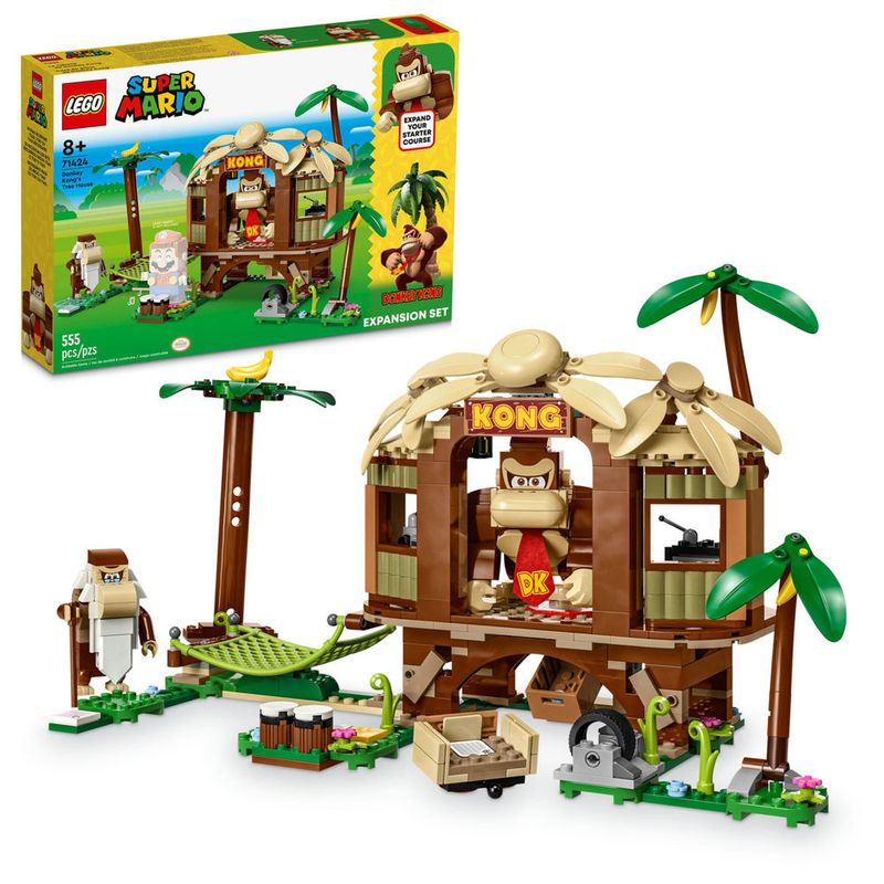 Lego---Super-Mario---Casa-na-Arvore-do-Donkey-Kong---Pacote-de-Expansao---71424-2