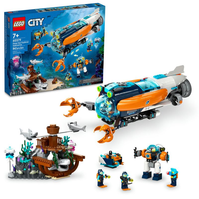 Lego-City---Submarino-Explorador-de-Aguas-Profundas---60379-2