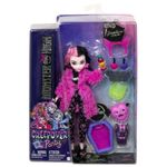 Boneca-Articulada-com-Acessorios---Monster-High---Creepover-Draculaura---Mattel-1