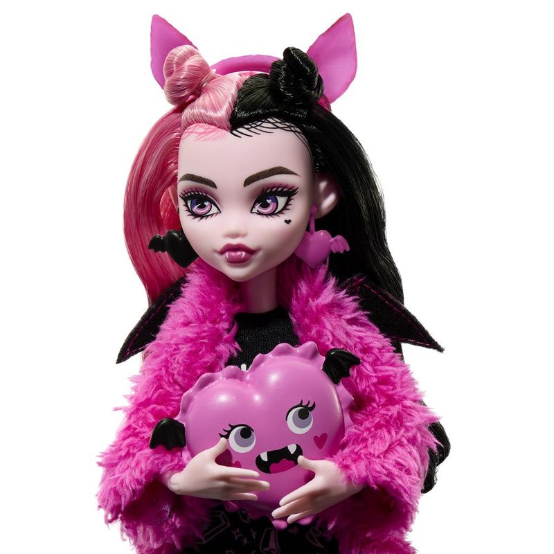 Boneca-Articulada-com-Acessorios---Monster-High---Creepover-Draculaura---Mattel-2