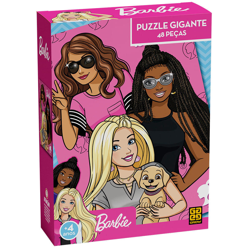 Puzzle 60 peças Barbie - Loja Grow