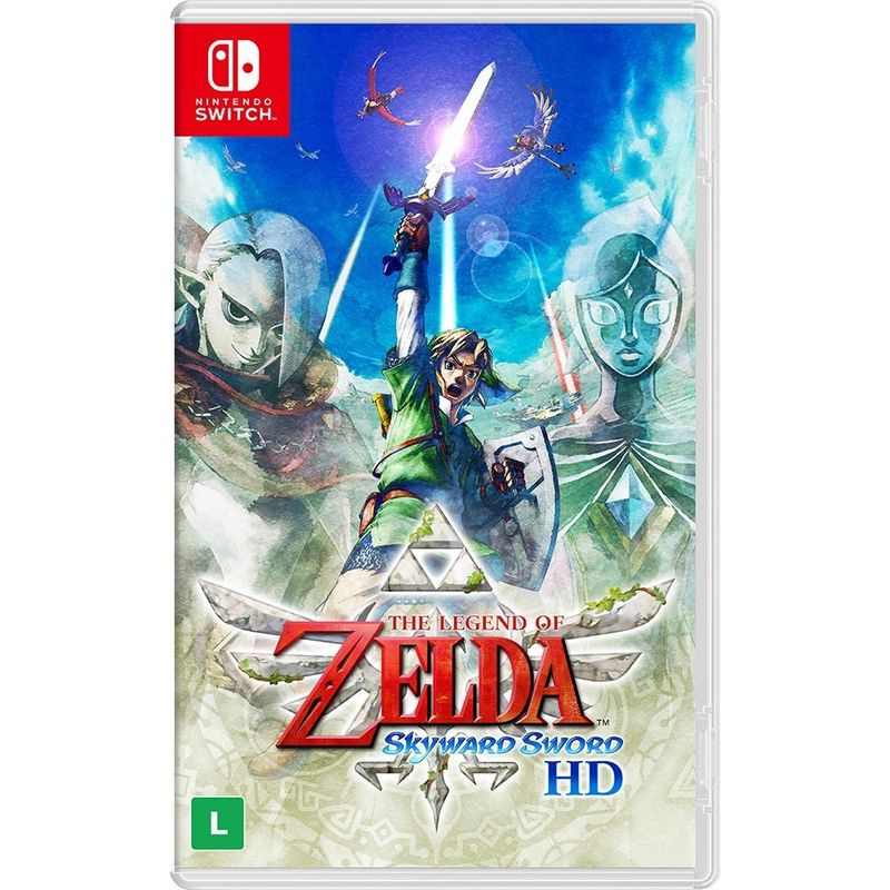 Jogo - The Legend Of Zelda Skyward Sword Hd - Nintendo Switch - Ingram