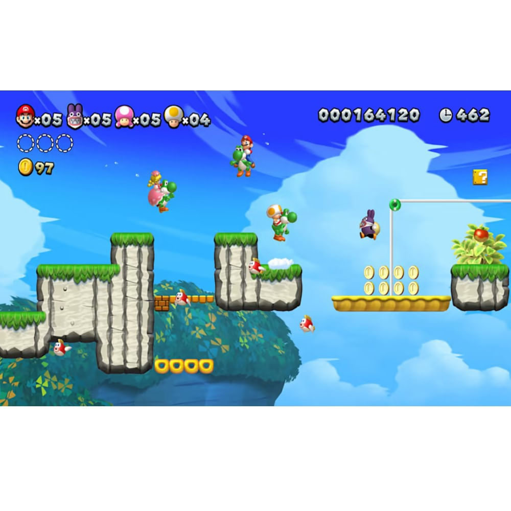 Jogo Nintendo Wii U New Super Mario Bros. U + New Super Luigi. U - Nintendo  - Gameteczone a melhor loja de Games e Assistência Técnica do Brasil em SP