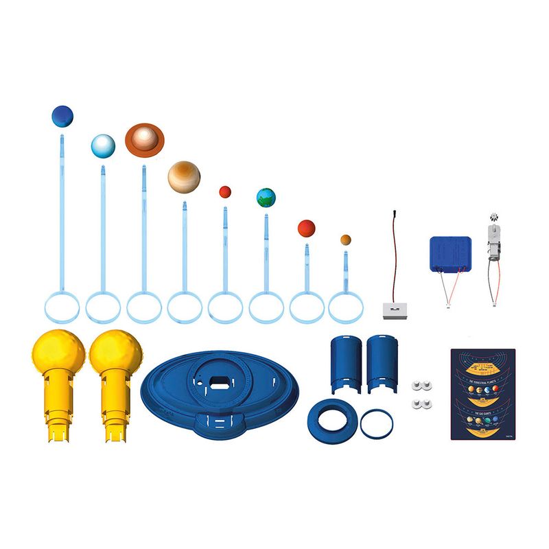 Jogo Encaixe Descobrindo o Sistema Solar - 8 peças com pinos