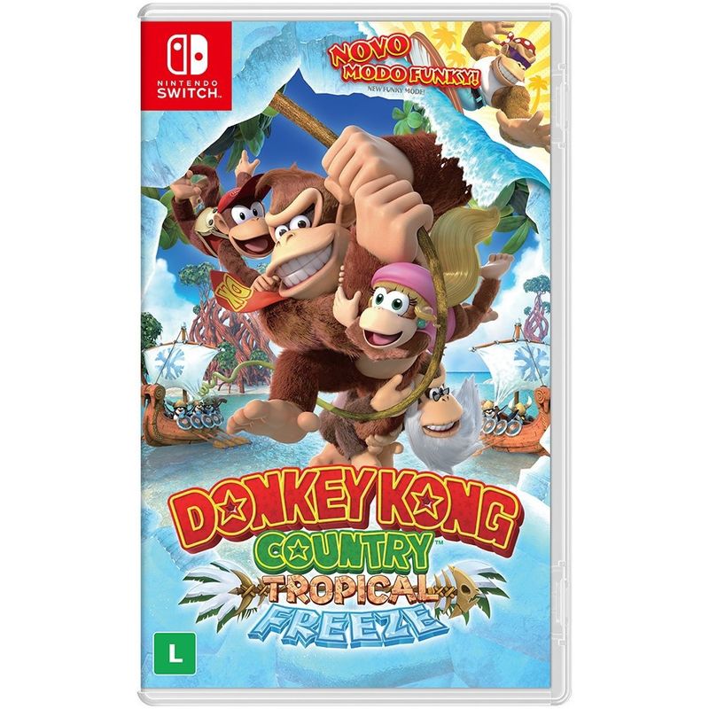 Jogo De V deo Game Nintendo Switch Donkey Kong Country Tropical Freeze Ingram