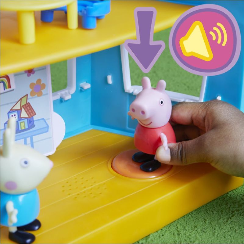 Playset-com-Mini-Figuras-e-Acessorios---Peppa-Pig---Clubinho-da-Peppa---So-Para-Criancas---Hasbro-2