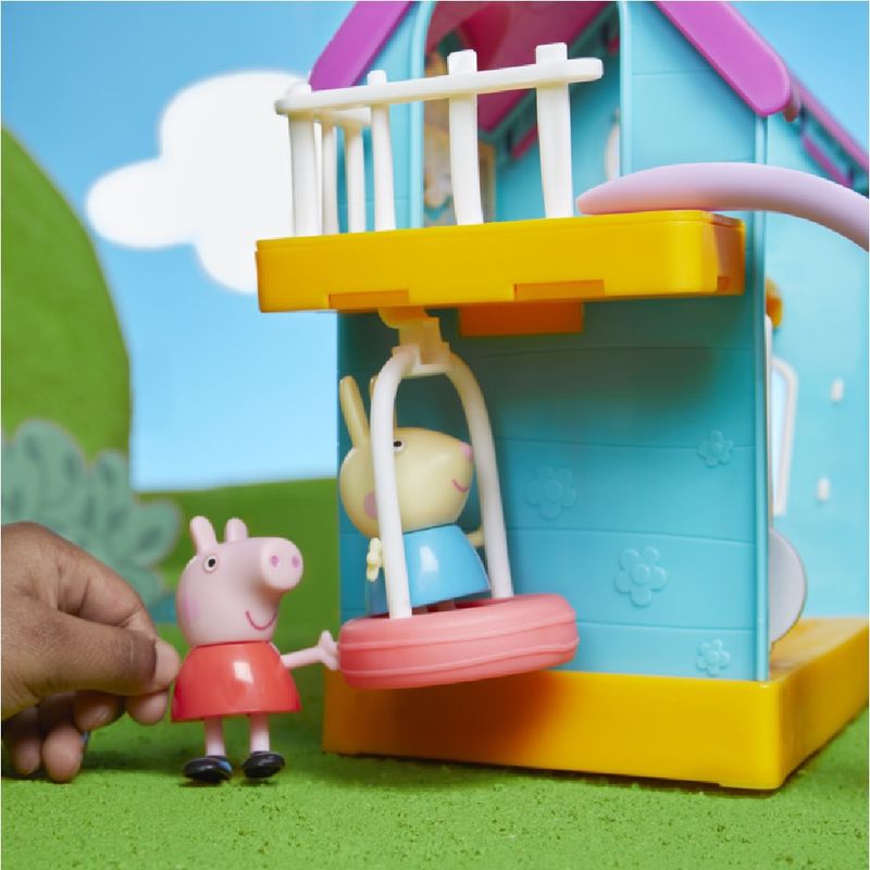 Playset-com-Mini-Figuras-e-Acessorios---Peppa-Pig---Clubinho-da-Peppa---So-Para-Criancas---Hasbro-3