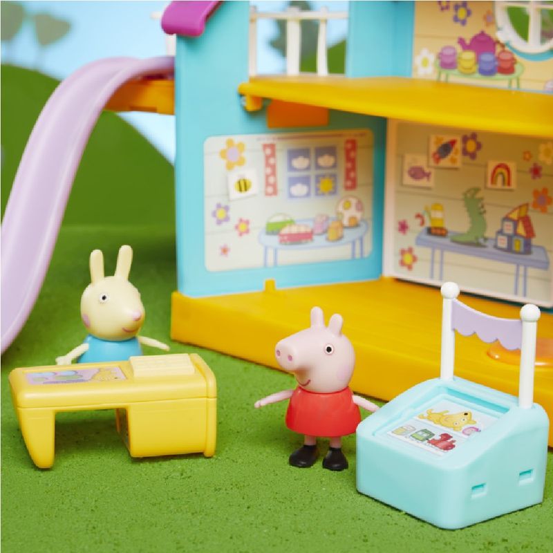 Playset-com-Mini-Figuras-e-Acessorios---Peppa-Pig---Clubinho-da-Peppa---So-Para-Criancas---Hasbro-5