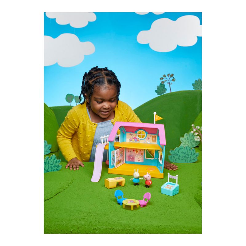 Playset-com-Mini-Figuras-e-Acessorios---Peppa-Pig---Clubinho-da-Peppa---So-Para-Criancas---Hasbro-8