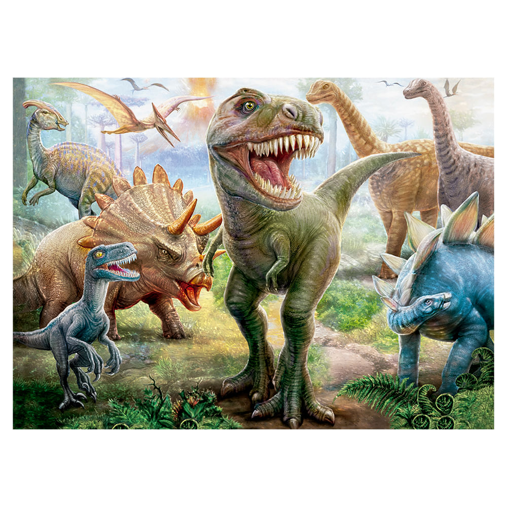 Quebra Cabeça; Dinossauros; infantil