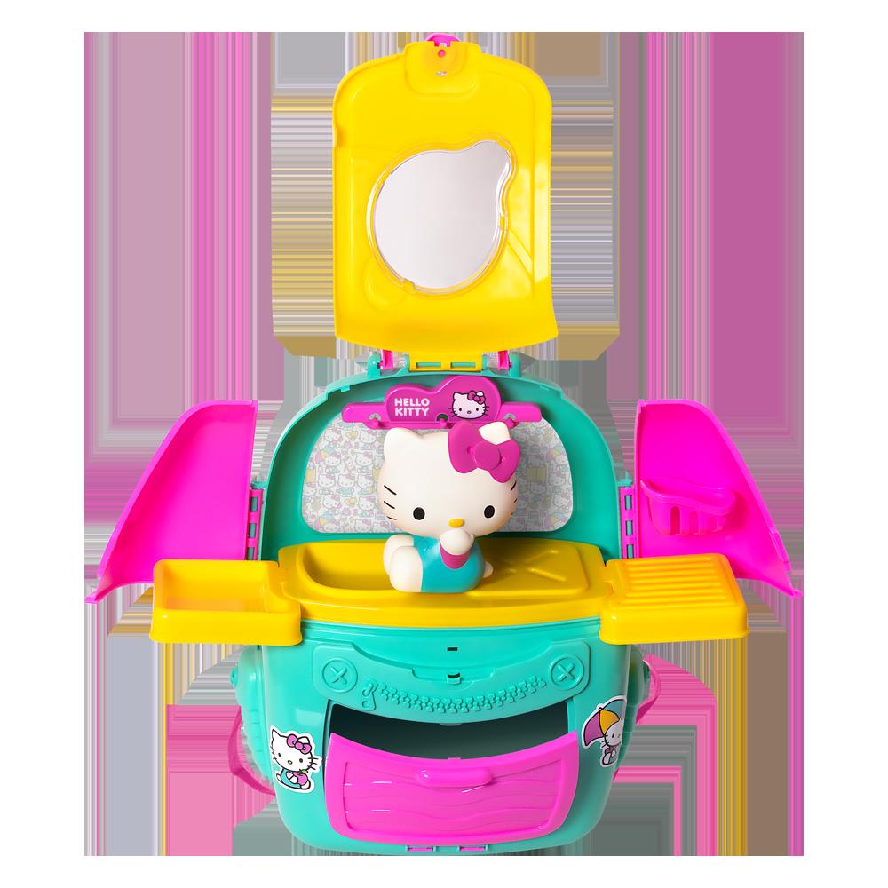 Confira Mochila e Mini Boneca - Hello kitty - Pink - Samba Toys