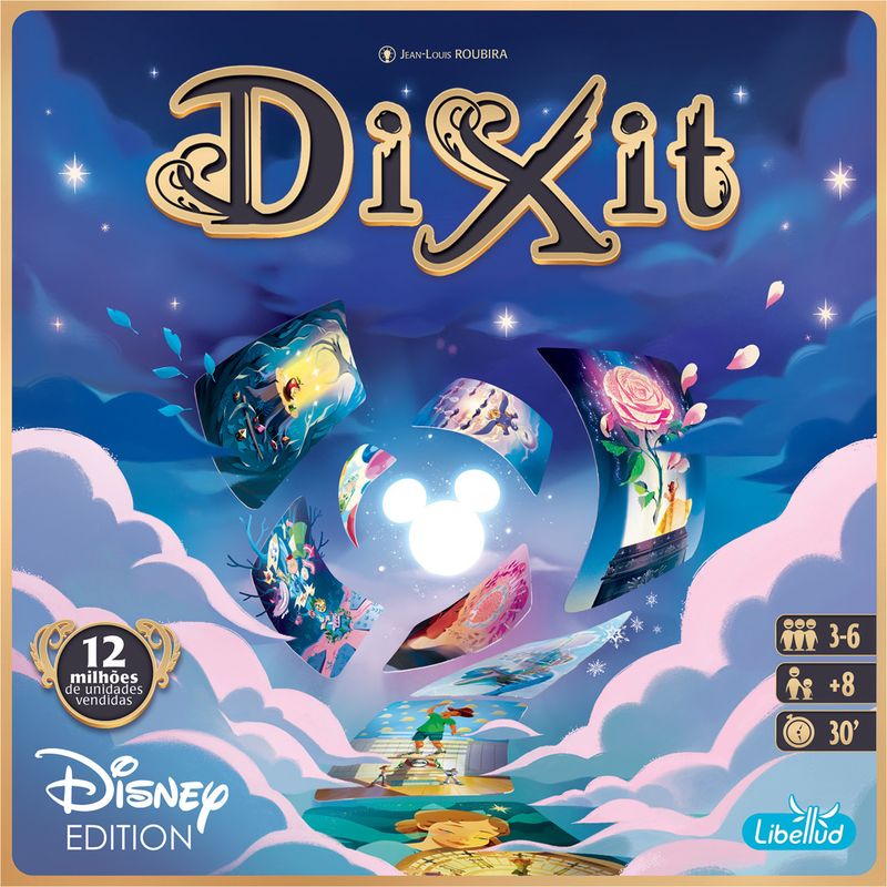 Jogo de Tabuleiro – Dixit – Disney – De 3 a 6 Jogadores