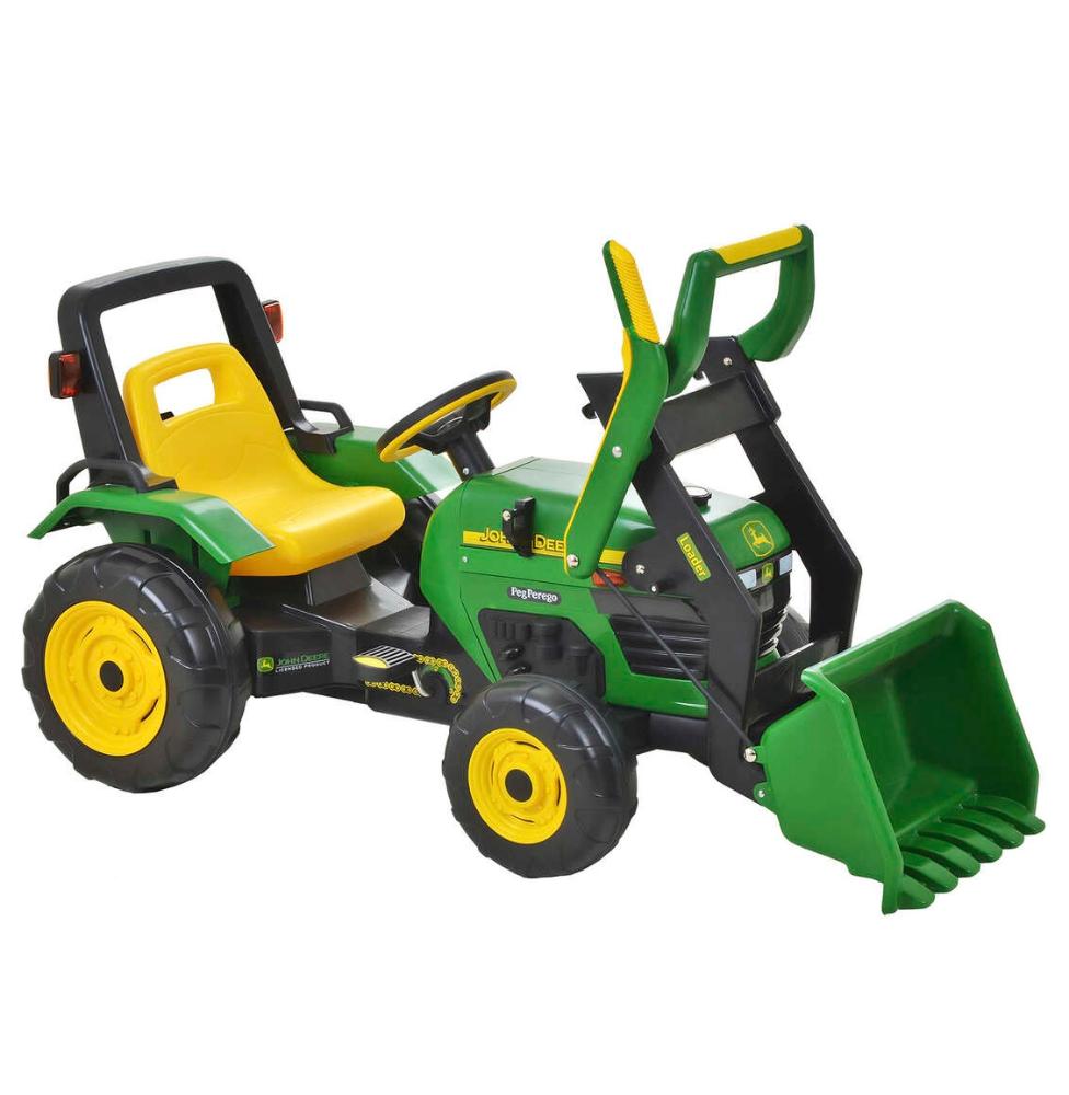 Peg perego john deere ground sale loader ride on