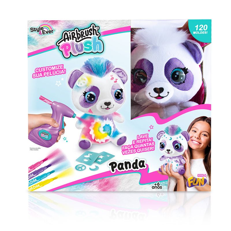 Conjunto-de-Pelucia-para-Pintar---Panda---Airbrush---Fun-1