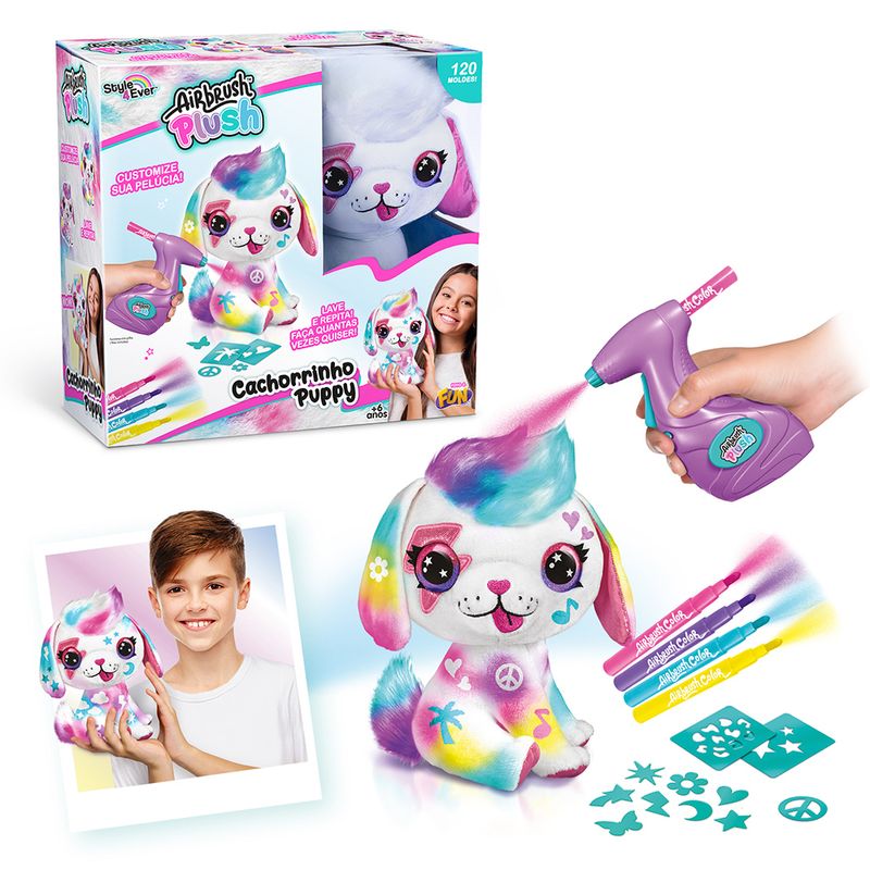 Conjunto-de-Pelucia-para-Pintar---Cachorrinho-Puppy---Airbrush---Fun-4