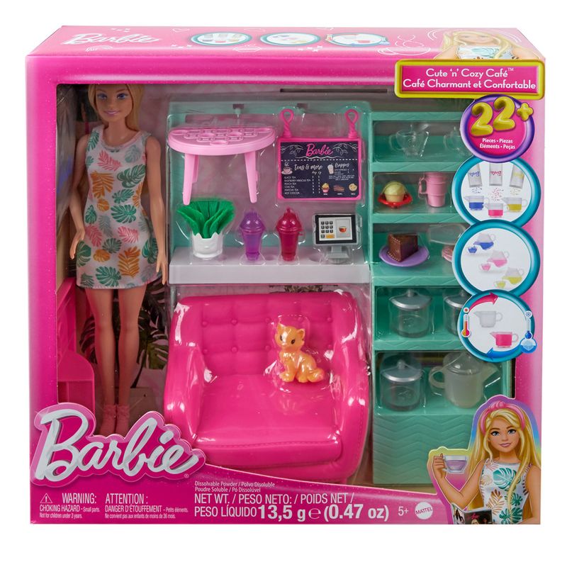 Playset - Loja De Chá - Fashion Beauty - Barbie - Mattel