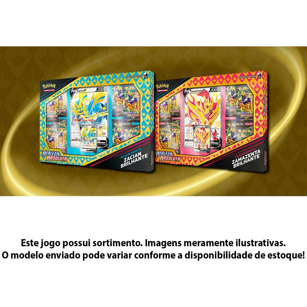 Cartas Pokémon Box Coleção Especial Zacian - Copag