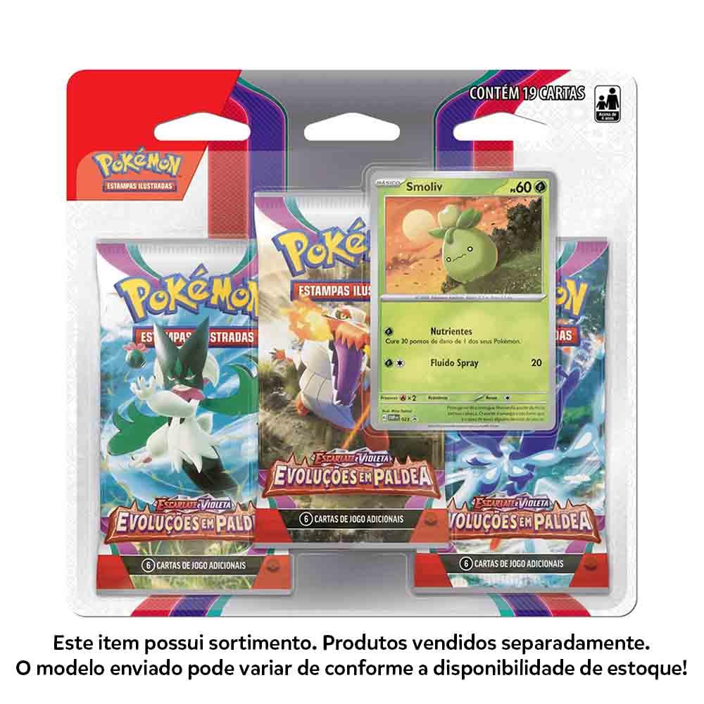 Cards Pokémon - Blister Quadruplo - Ev01 - Copag - Ri Happy