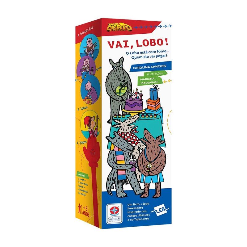 Livro-Infantil-e-Jogo-Tapa-Certo---Vai-Lobo---Estrela-Cultural