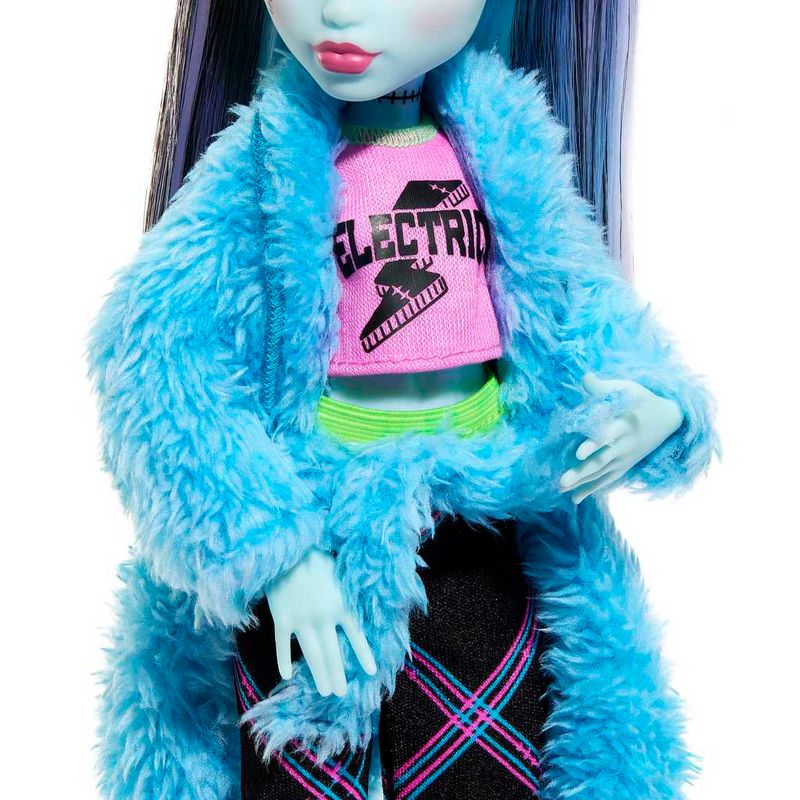 Boneca-Fashion-Articulada-E-Acessorios---Monster-High---Creepover---Frankie---Azul---Mattel-2