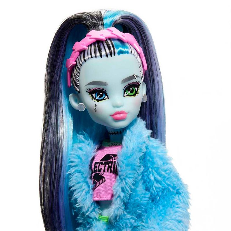 Boneca-Fashion-Articulada-E-Acessorios---Monster-High---Creepover---Frankie---Azul---Mattel-3