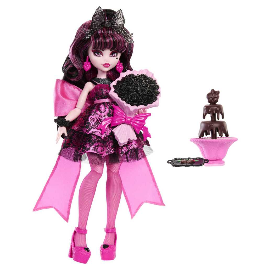 Boneca - Monster High - Draculaura - Pink - Mattel - Ri Happy