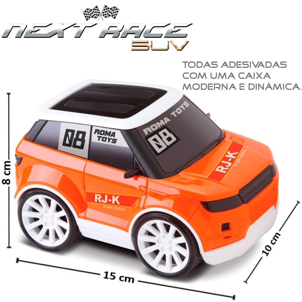 Carrinho de Brinquedo Racer 55 Carro de Corrida Brinquedo Infantil MK206 em  Promoção na Americanas