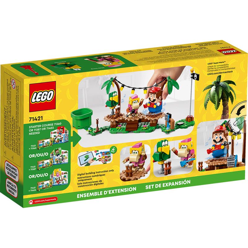 Lego---Super-Mario---Ritmo-Tropical-da-Dixie-Kong---Pacote-de-Expansao---71421-2