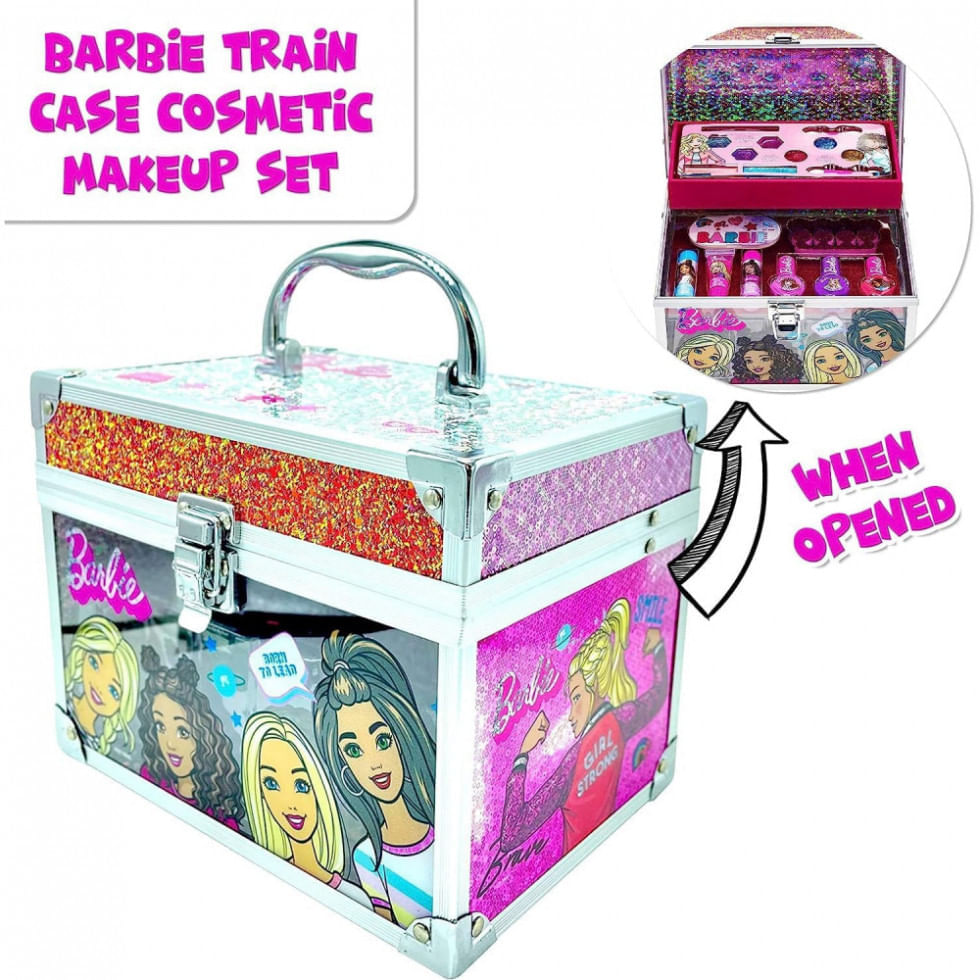 Kit de 3 Esponjas para Maquiagem Barbie KIT