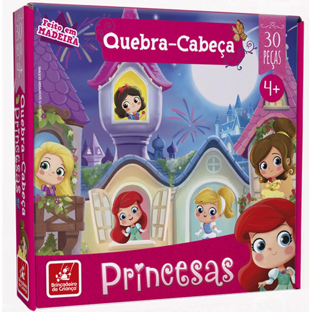 Jogo Quebra cabeca Disney Princesas 30 pecas