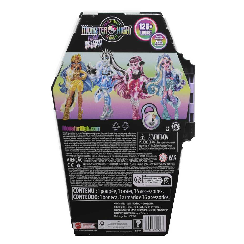 Boneca - Monster High Skulltimate - Clawdeen - 19 Surpresas - Mattel