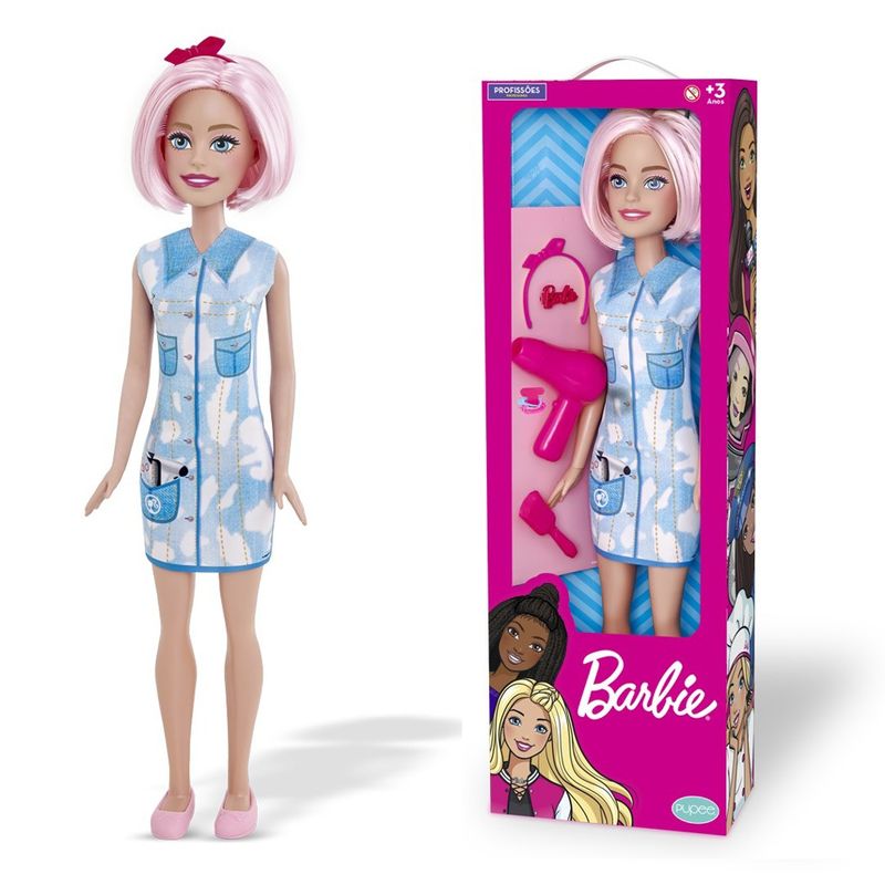Boneca---Barbie---Large-Doll-Hair---Barbie-Profissoes---Pupee-0