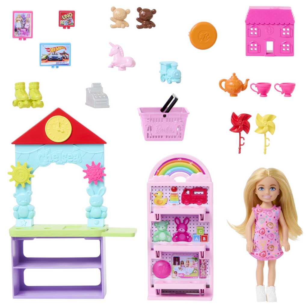 Barbie Playset Casa da Chealsea e Acessorios - Pirlimpimpim Brinquedos