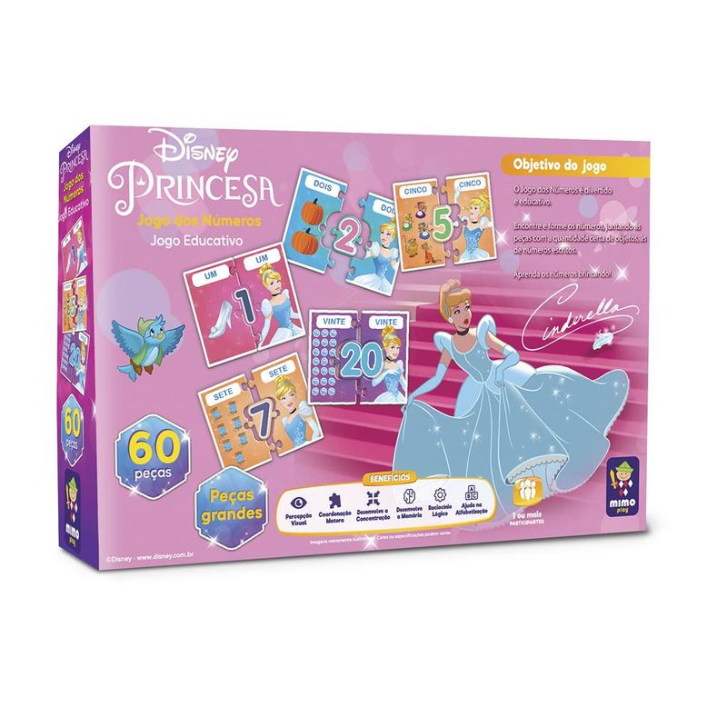 Jogos Educativos Disney Princesas - Aprenda Brincando - Vários Jogos no  Shoptime