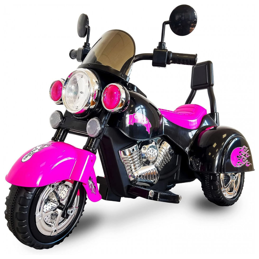 Mini Moto Eletrica Infantil C/ Som E Luz 6v - Magic Toys