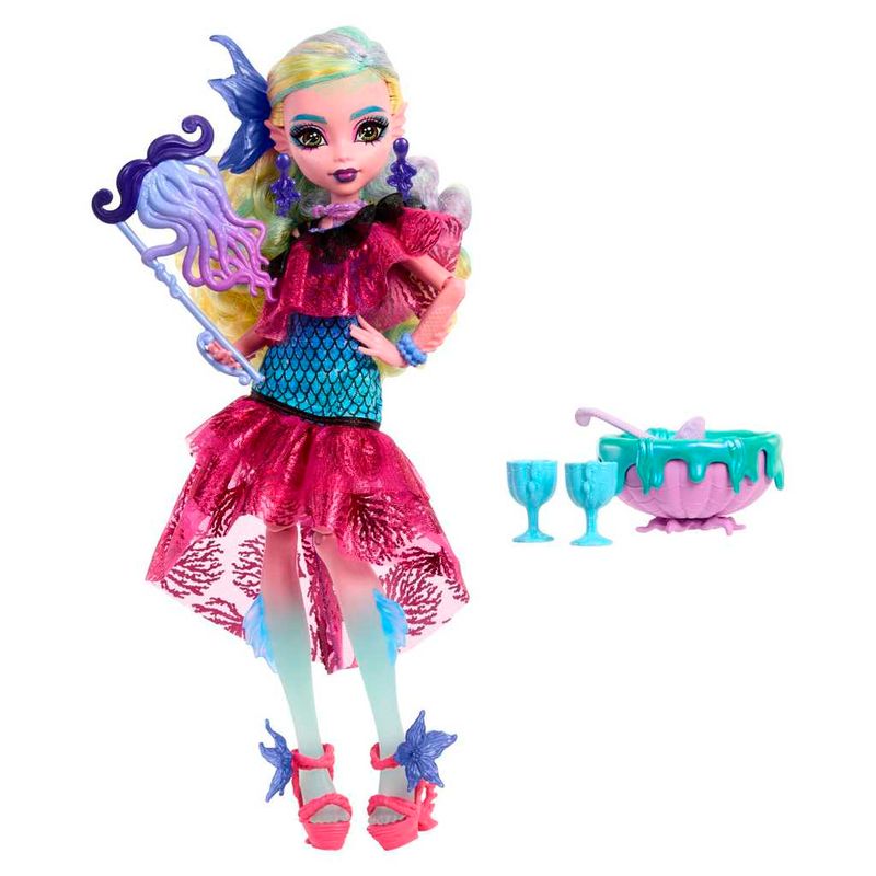 Boneca-Articulada-com-Acessorios---Monster-High---Lagoona---Baile-dos-Monstros---Mattel-3