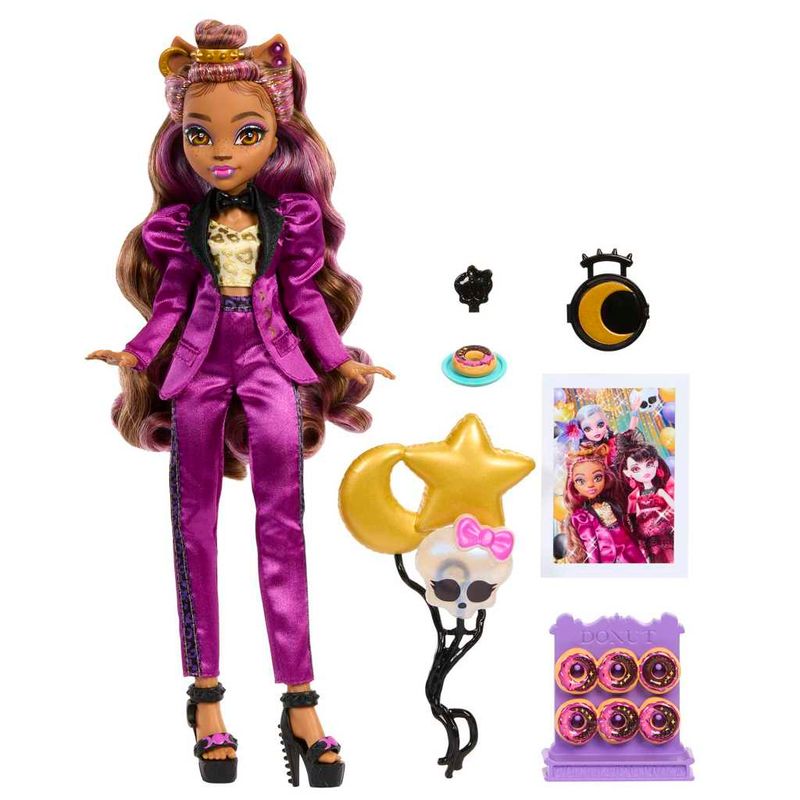 Boneca com Acessórios - Monster High - Clawdeen - Baile dos