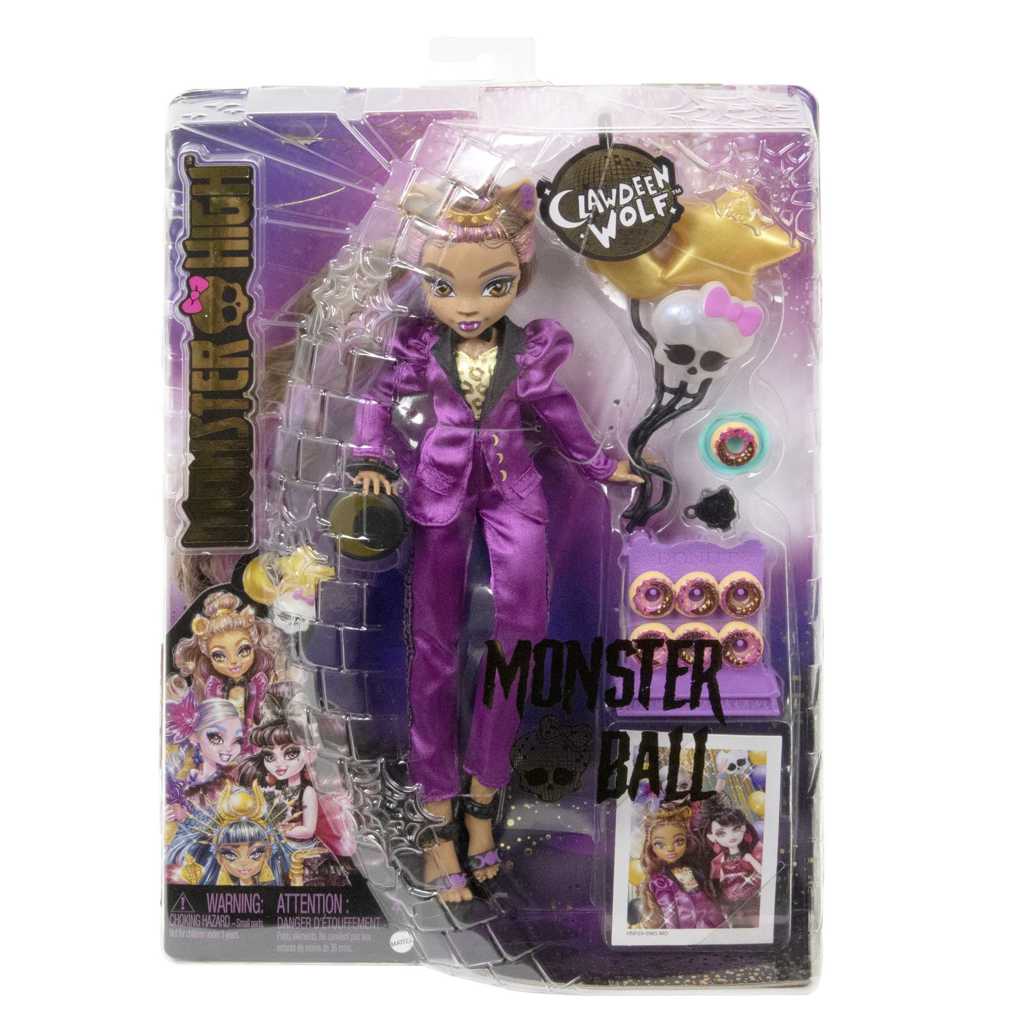 Boneca com Acessórios - Monster High - Clawdeen - Baile dos