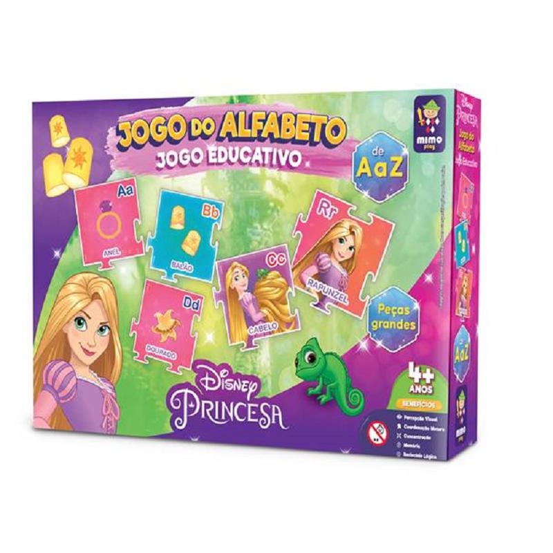 Jogo Educativo Números Disney Princesa 30 Unidades 2022 Mimo