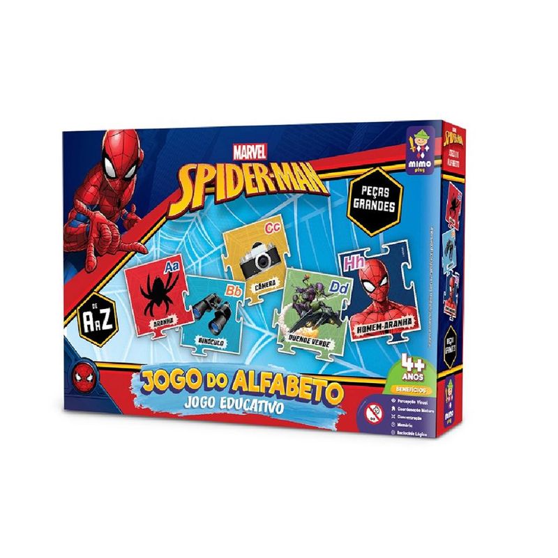 Marvel, Educativo, Jogo do Alfabeto - Mimo Play