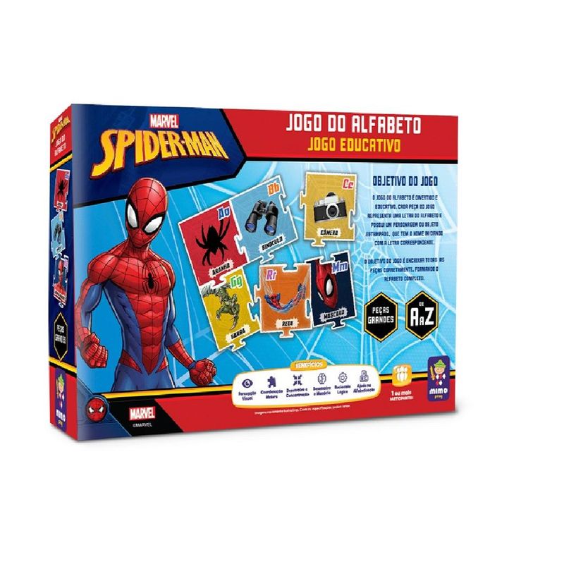 Jogo-Educativo---Alfabeto---Marvel---Spider-Man---Mimo-1