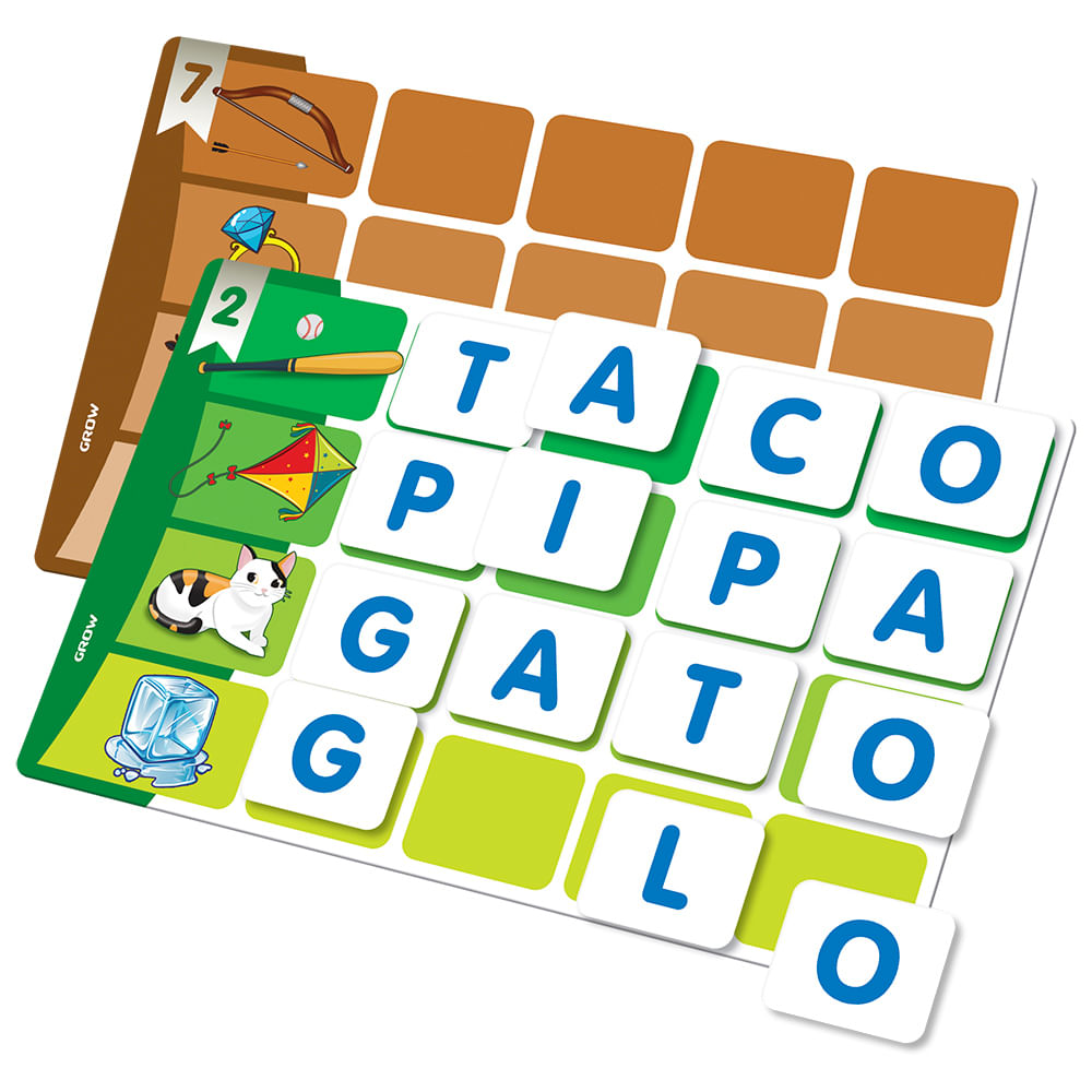 Jogo Didatico e Educativo Bingo Letras +5 Anos Grow