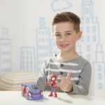Mini-Boneco-e-Veiculo---Marvel---Spidey-e-Seus-Amigos---Spidey-e-Carro-Aranha---Hasbro-5
