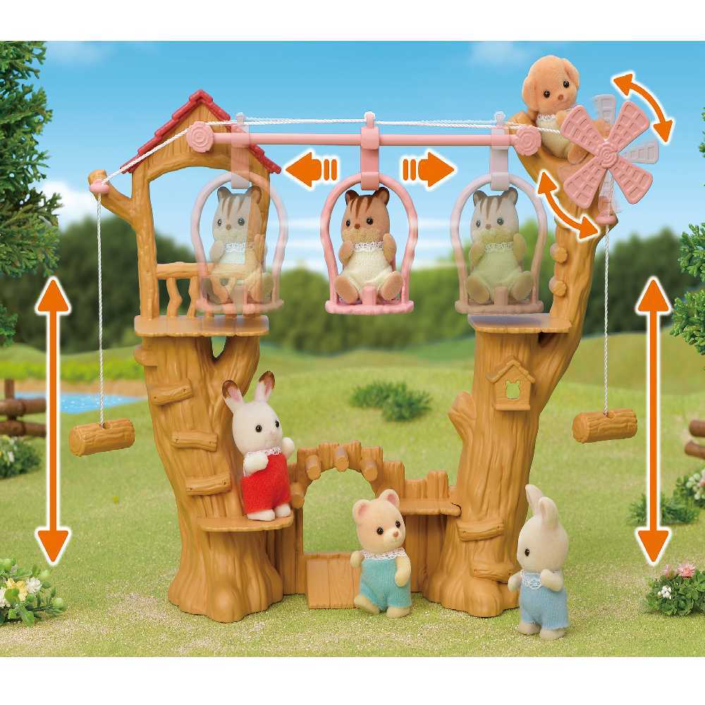 Sylvanian Families Parquinho Nas Arvores Do Bebe Epoch Ri Happy Brinquedos