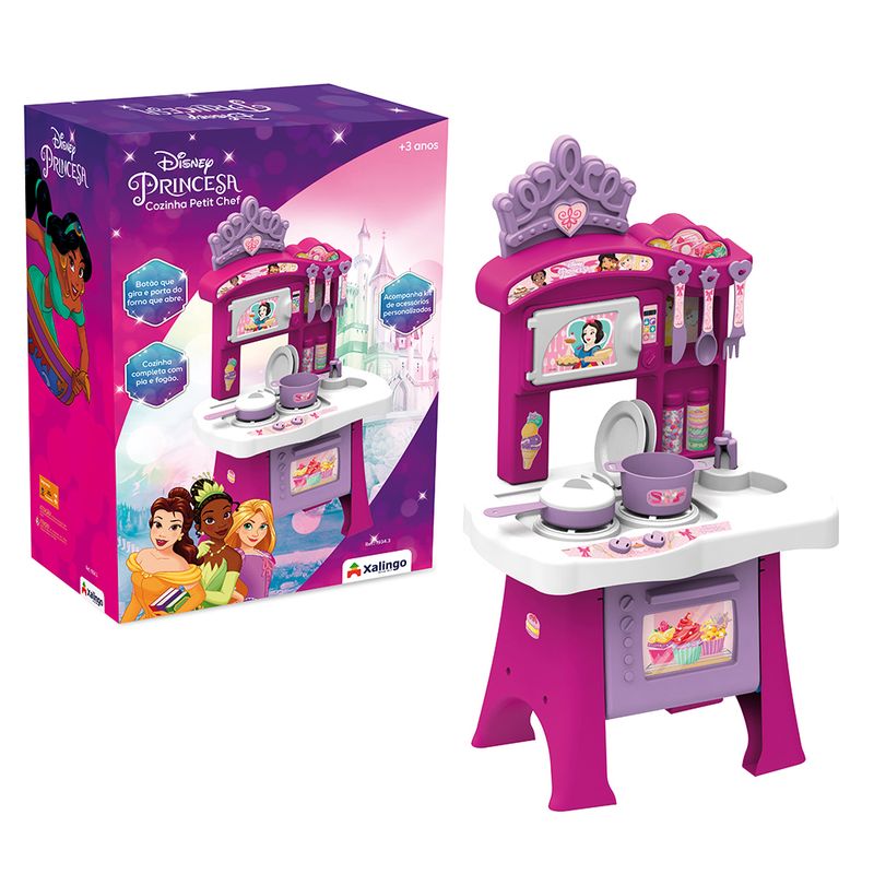 Brincadeira-De-Casinha---Disney-Princesas---Cozinha-Petit-Chef---Rosa---Mattel-1